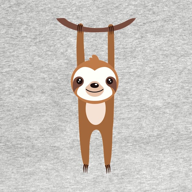 Hanging Sloth by JunkyDotCom